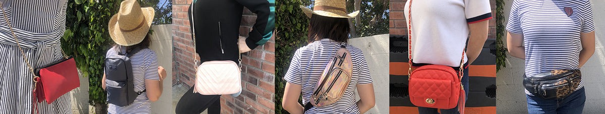 Lola Mae Quilted Crossbody Bag, Medium Lightweight Shoulder Purse Top  Zipper Tas