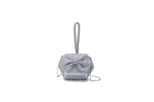 Load image into Gallery viewer, Soft Bling Rhinestone Evening bag with Bow tie