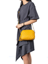 Load image into Gallery viewer, Lola Mae Quilted Crossbody Bag, Trendy Design Shoulder Purse