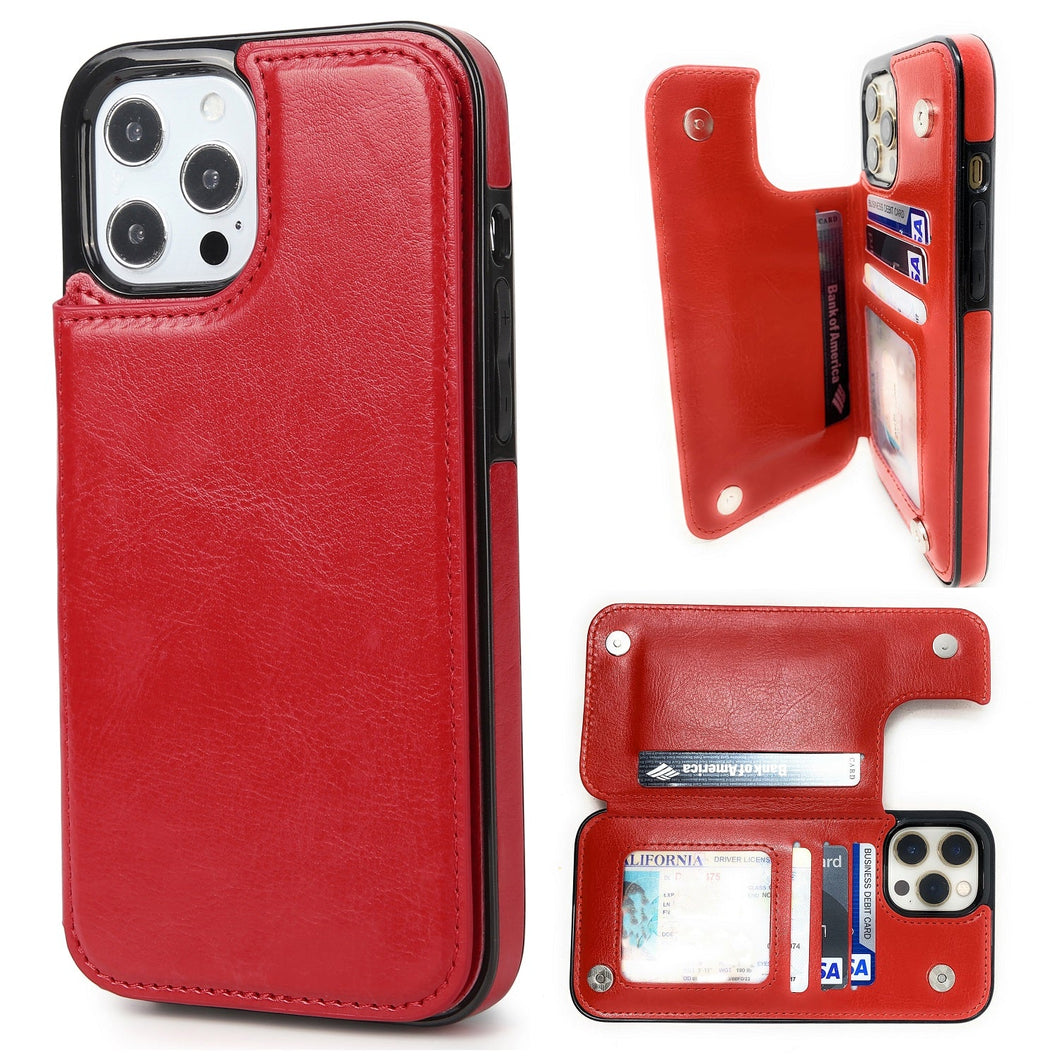 iPhone Pro Max 12 Cell Phone Case Wallet Style 5015