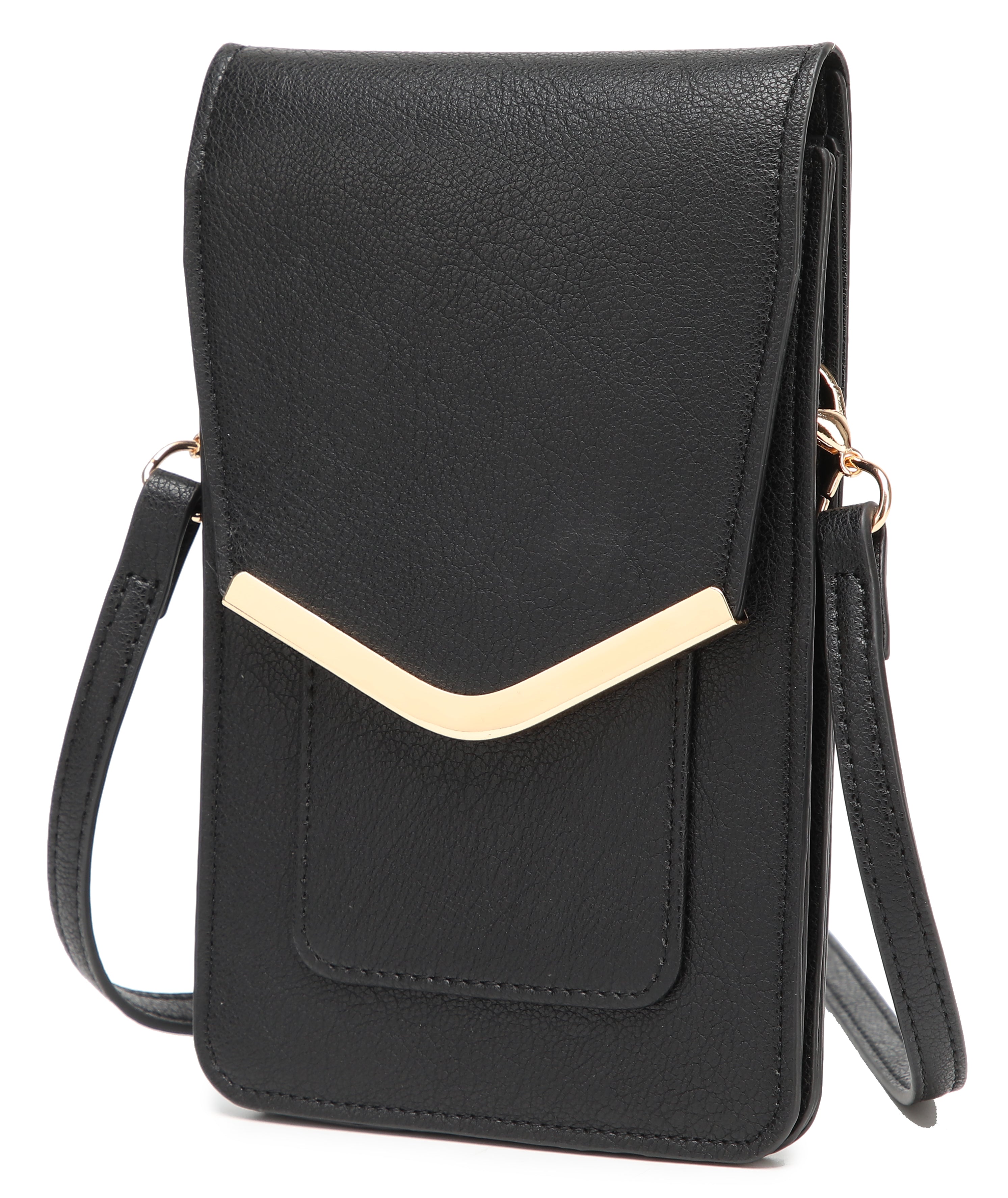 Leather Crossbody Baggap Touch Screen Phone Bag Phone Wallets