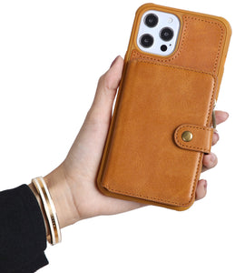 iPhone Pro Max 12 Cell Phone Case Wallet Style 5015