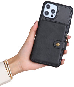 iPhone Pro Max 12 Cell Phone Case Wallet Style 5015