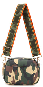 Wide Shoulder Strap Replacement for Handbag Purse Camo prints