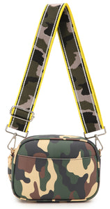 Wide Shoulder Strap Replacement for Handbag Purse Camo prints