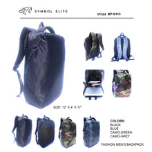 Load image into Gallery viewer, Fashion Nylon Backpack with Clean Design