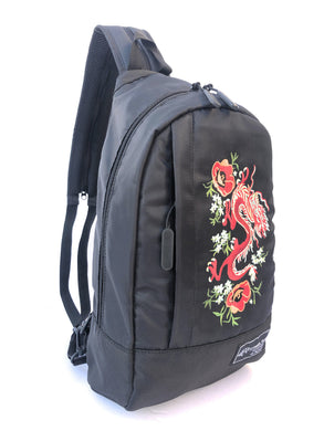 Cool Sling Backpacks with Embroidery us521