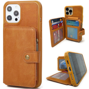 iPhone Pro Max 12 Cell Phone Case Wallet Style 5015