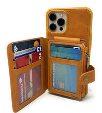 Load image into Gallery viewer, iPhone Pro Max 12 Cell Phone Case Wallet Style 5015