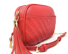 Load image into Gallery viewer, Lola Mae Quilted Crossbody Bag, Trendy Design Shoulder Purse