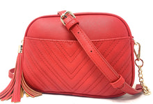 Load image into Gallery viewer, Lola Mae Quilted Crossbody Bag, Trendy Design Shoulder Purse