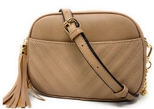 Load image into Gallery viewer, Lola Mae Quilted Crossbody Bag, Trendy Design Shoulder Purse