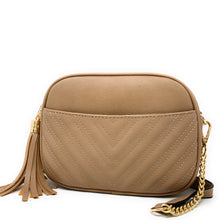 Load image into Gallery viewer, Lola Mae Quilted Crossbody Bag, Trendy Design Shoulder Purse