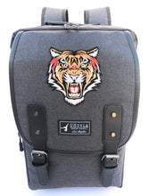 Load image into Gallery viewer, Fashion Backpack for Men and Boy with Tiger face Embroidery