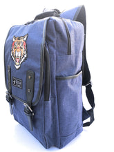 Load image into Gallery viewer, Fashion Backpack for Men and Boy with Tiger face Embroidery